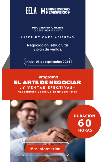 Programa Negociación inspirada en Modelo Harvard