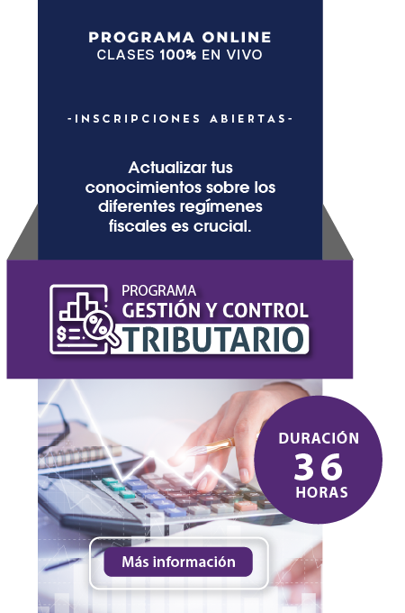 Programación Gestión y Control Tributario