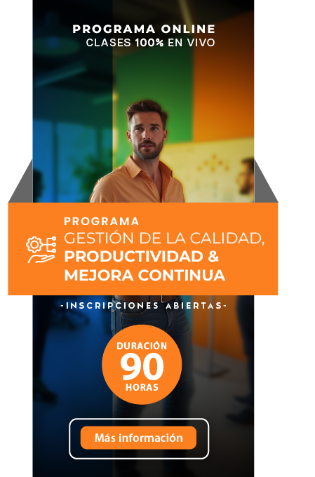 Programa Gestión de la Calidad, Productividad y Mejora Continua