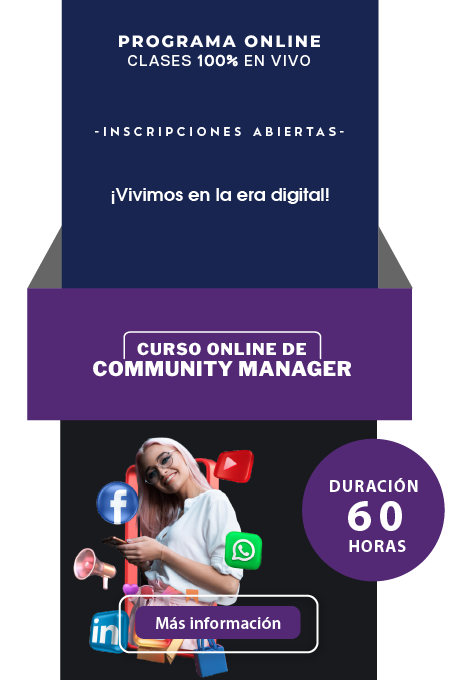 Marketing Digital con Mención en Comminity Manager