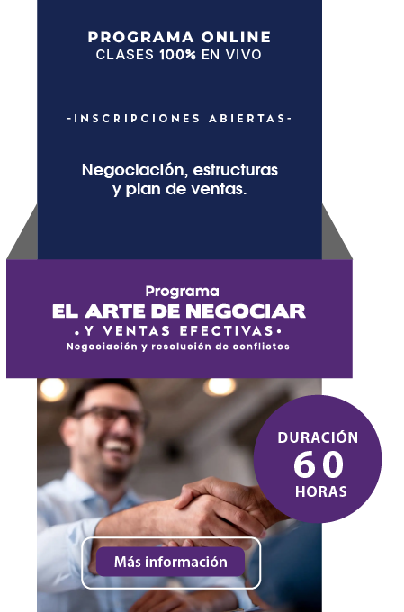 Programa el Arte de Negociar